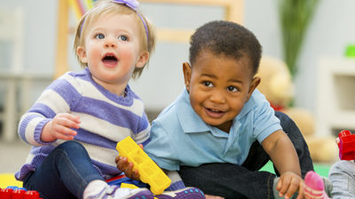 Babies Playing