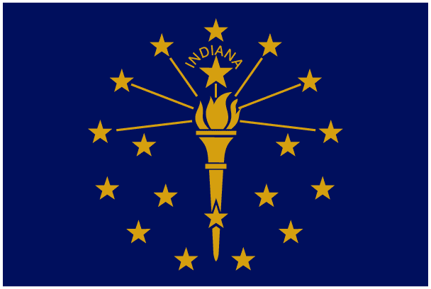 Indiana Flag