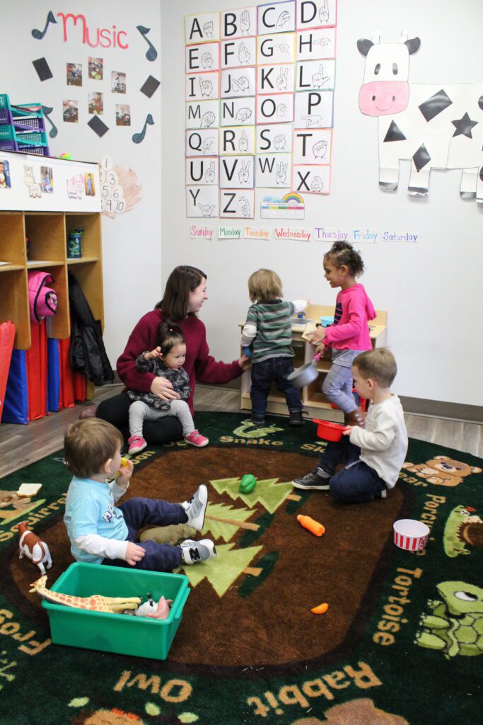 A toddler classroom