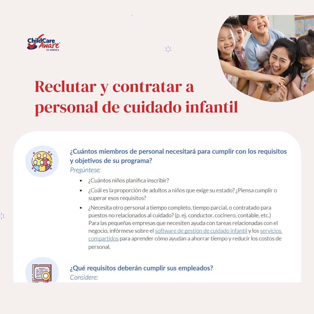 recruitingthumbnailspanish Child Care Aware® of America